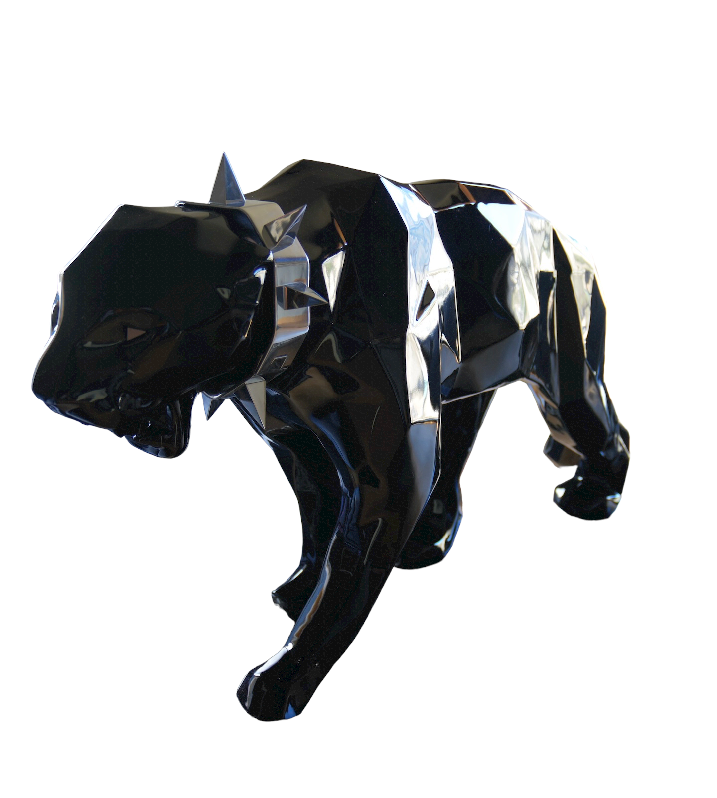 Panther Wild Neck avec yeux aluminium